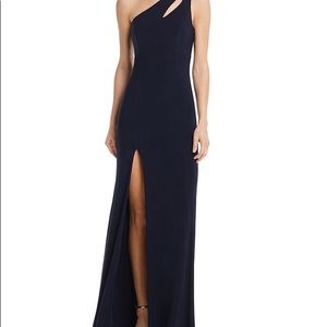 Dark navy blue formal dress